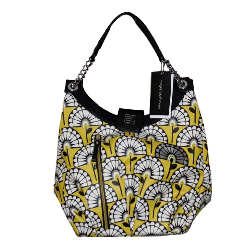 NEW Petunia Pickle Bottom Glazed Hideaway Diaper Bag Baby Shower Gift